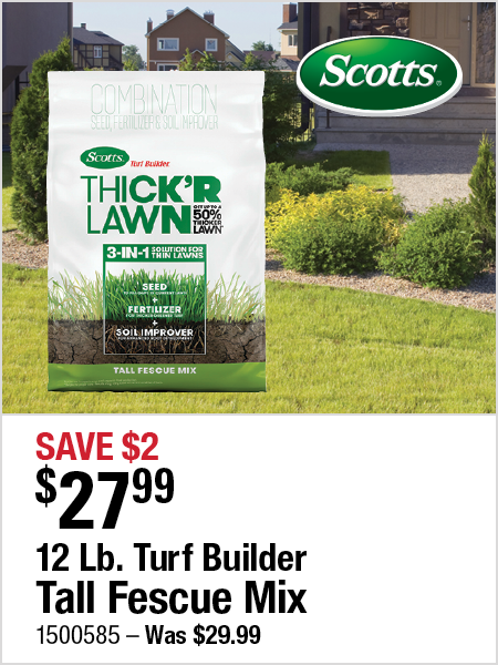 12 Lb. Tall Fescue Mix